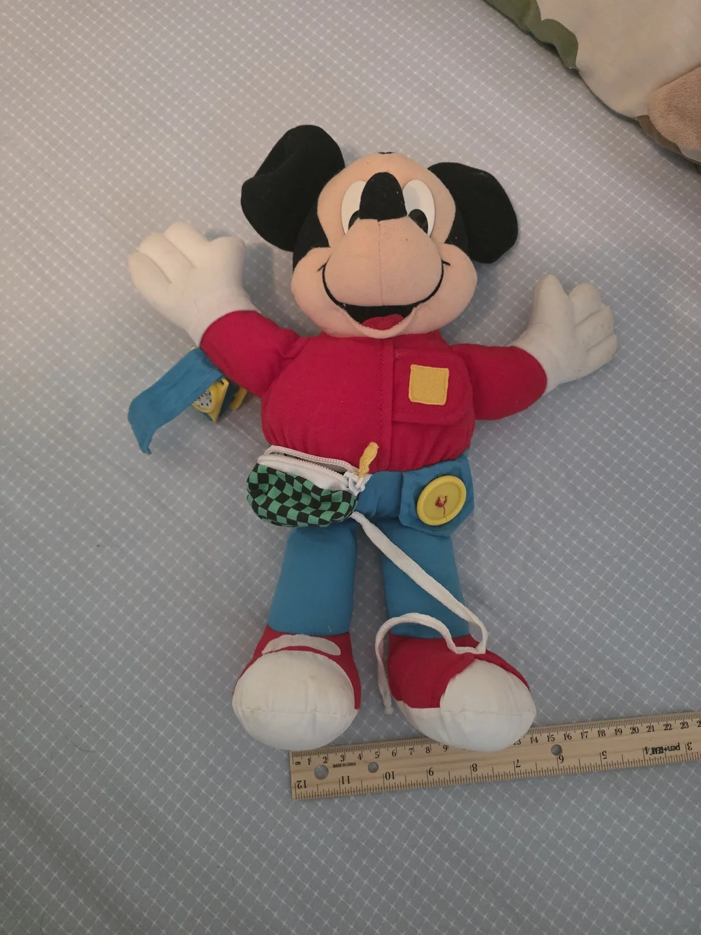 Vintage Learn To Dress Mickey Mouse